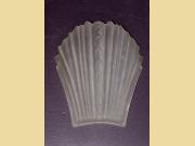 Clear Frosted Slip Shade Art Deco Era
