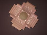 ON HOLD Lavender Porcelain Ceiling or Wall Mount Vintage Fixture 2 available