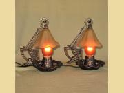 Pair Craftsman Table Lamps