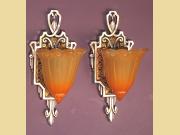 Lincoln Slip Shade Sconces c. 1929