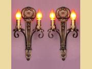 Moe Bridges 2 Bulb Cast Iron Sconce 8 available priced per pair