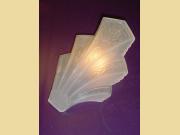 Beautiful Antique Vintage Slip Shade for Lighting Fixture 3i