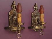 Pr Restored Revival Style Sconces