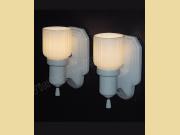 SINGLE ONLY Vintage Bungalow Bathroom Sconce Not a pair