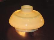 Bowl Slip Shade for Antique Light Fixture