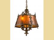 Revival Style 3 Light Drum Pendant