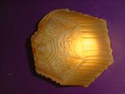 Antique Floral Vintage Slip Shade for Lighting Fixture Octagon